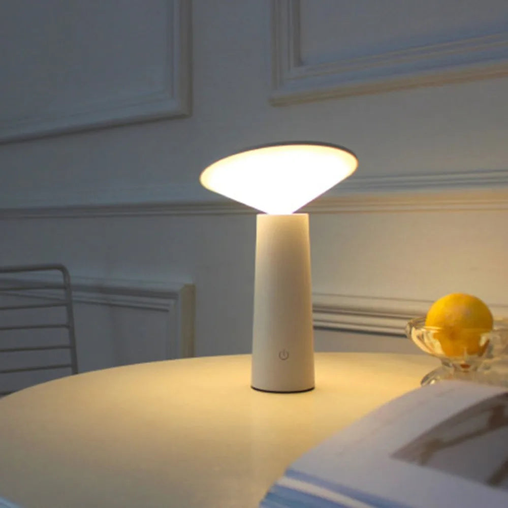 Modern USB Touch LED Desk Lamp with 3-Color Modes for Bedroom and Study