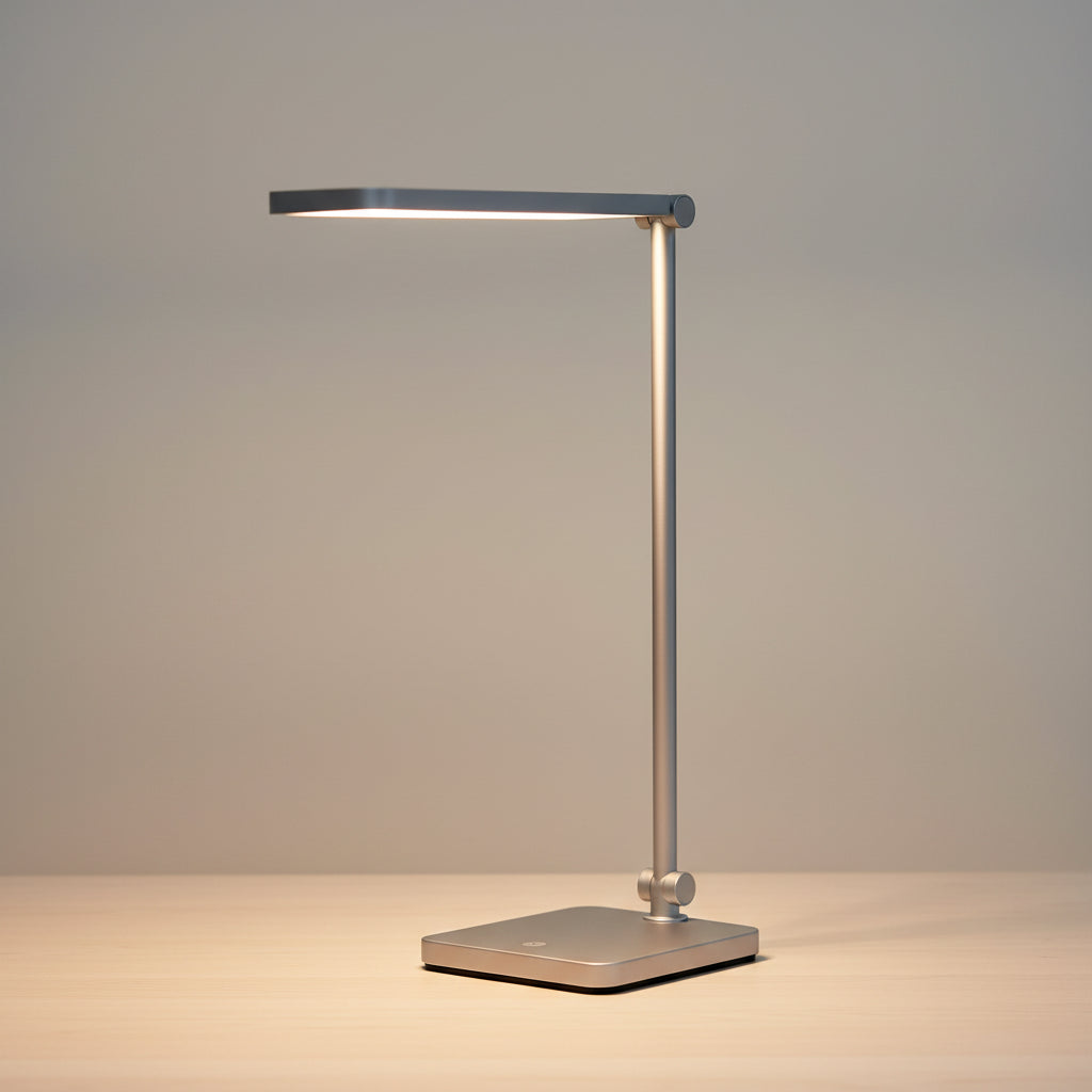 USB Rechargeable Foldable Touch LED Desk Lamp with Eye Protection for Bedroom and Study