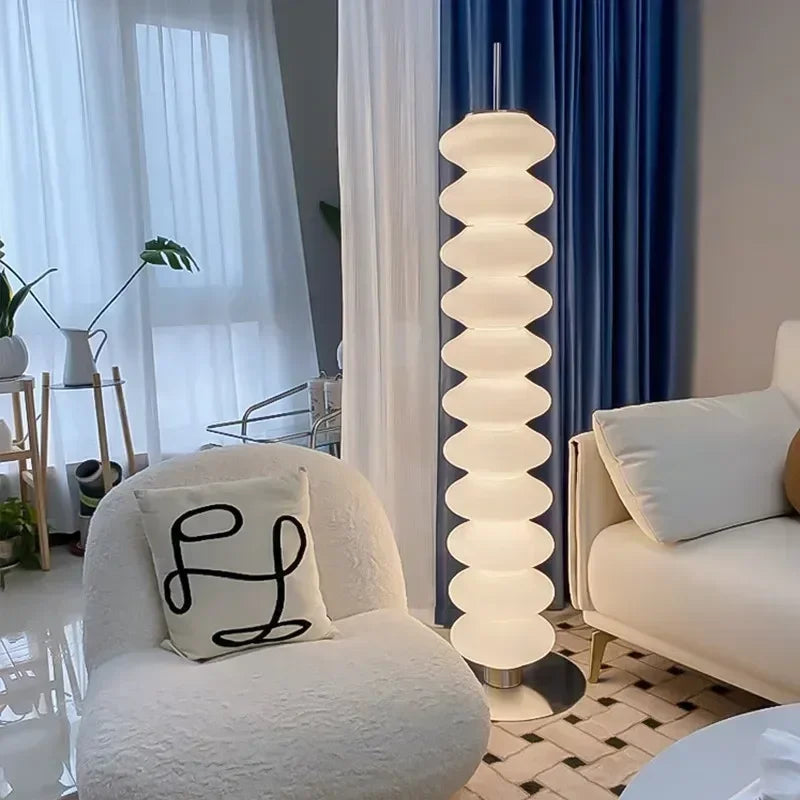 Nordic Designer Acrylic LED Floor Lamp for Living Room Bedroom and Corridor