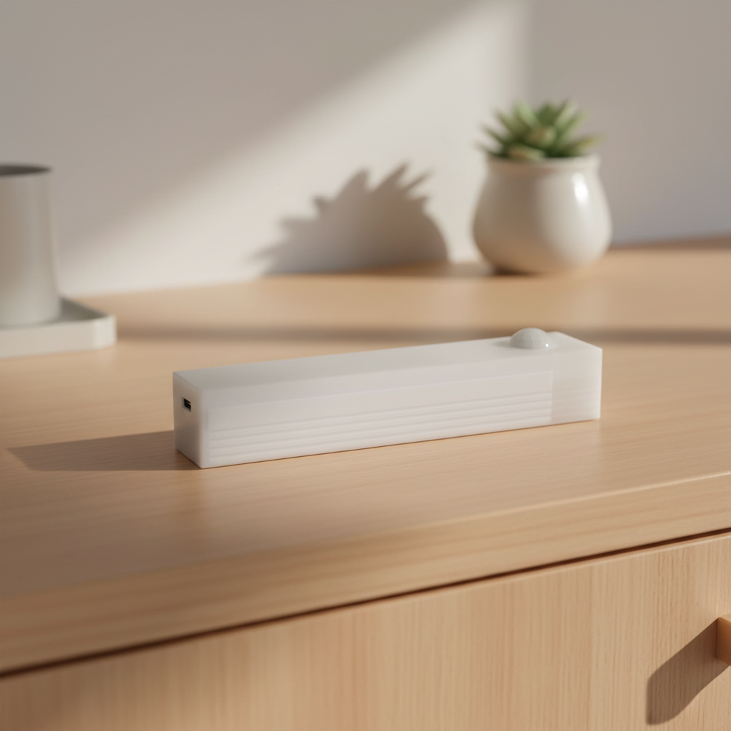 USB-C Rechargeable Motion Sensor LED Strip Light for Kitchen Cabinet Wardrobe and Staircase