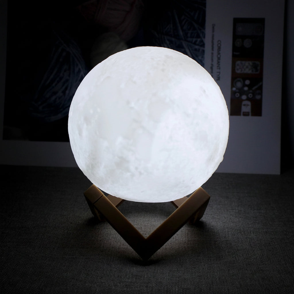 LED Moon Night Light DIY Star Lamp for Bedroom Decoration and Birthday Gift