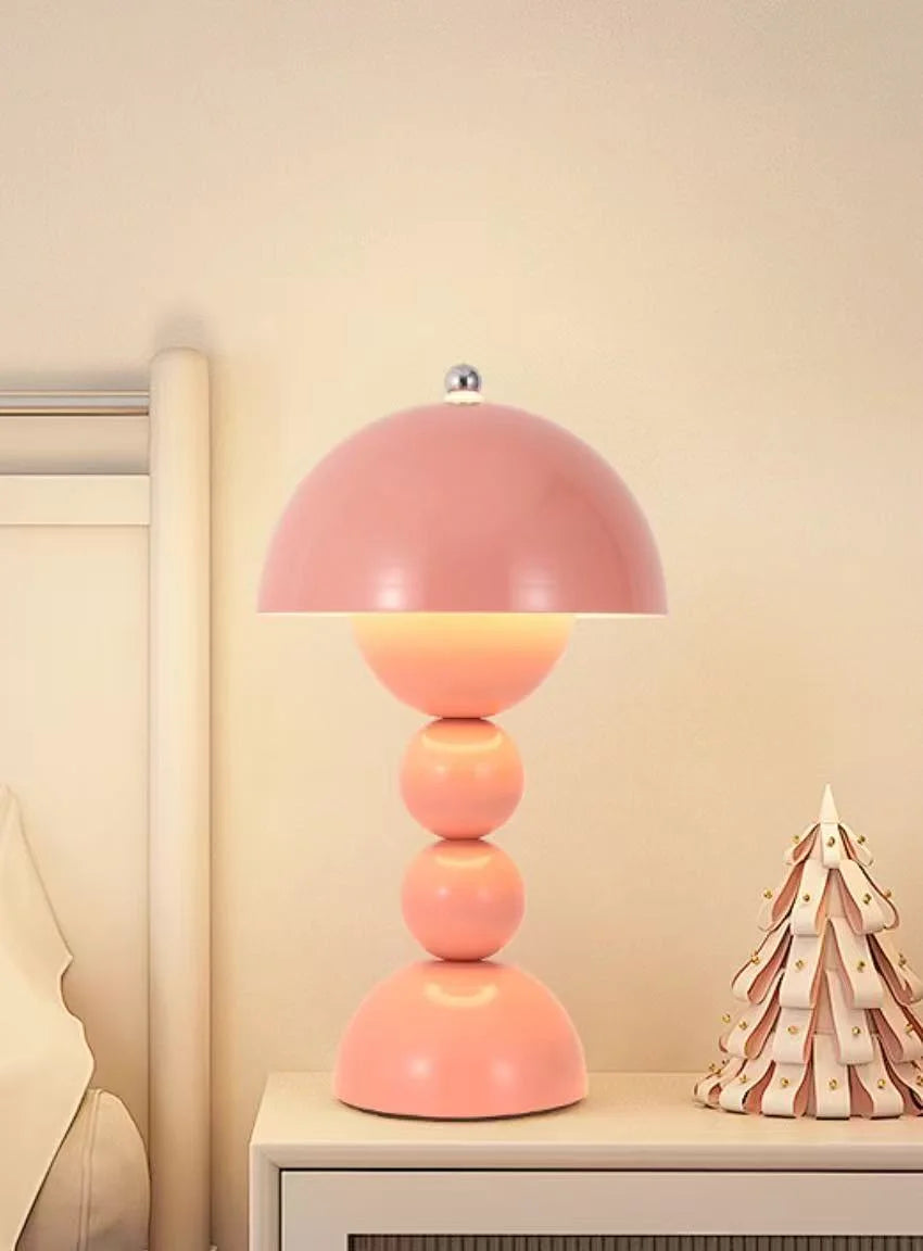 Top Touch Switch Nordic LED Table Lamp 3 Color Stepless Dimming Creative Table Lamp for Home Office DecorT