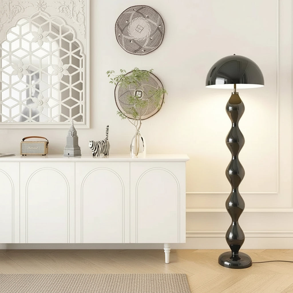 Nordic Colorful Mushroom LED Floor Lamp for Living Room Bedroom and Hotel