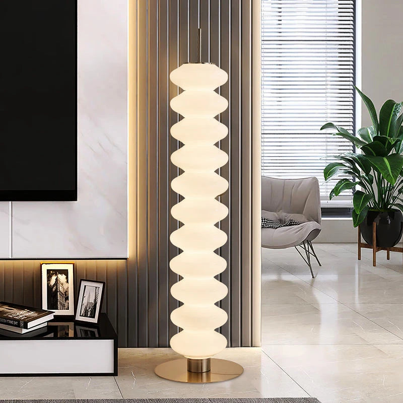 Nordic Designer Acrylic LED Floor Lamp for Living Room Bedroom and Corridor