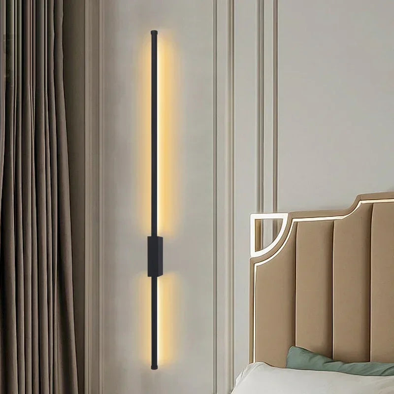 LED long wall lamp Indoor Nordic style Long LED Wall Light  Home Decoration Bedroom Living Room Sofa Background