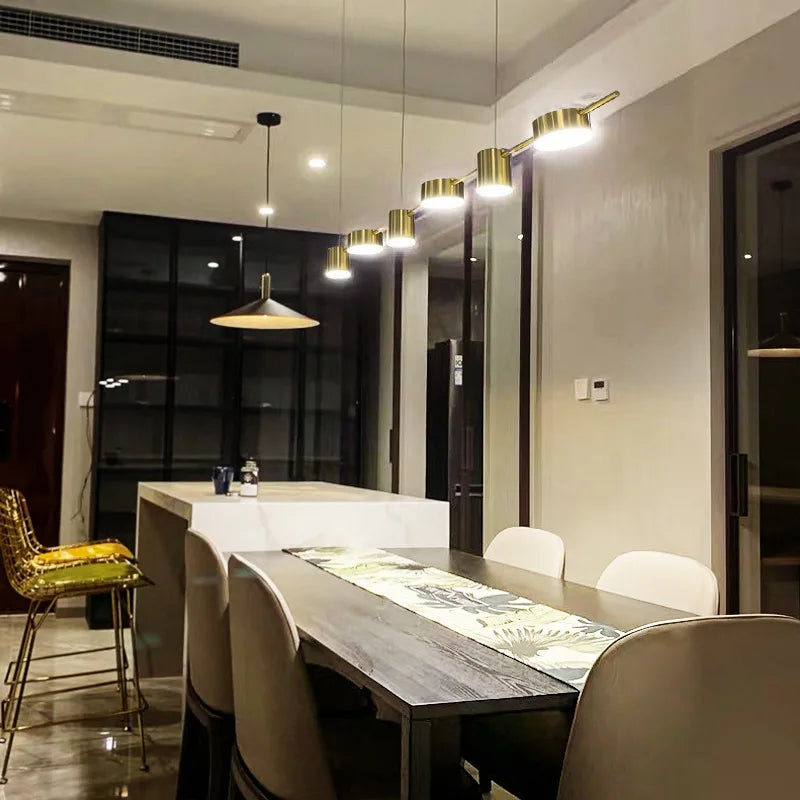 Modern Smart LED Chandelier Dimmable with WiFi Bluetooth and Remote for Living Room and Kitchen