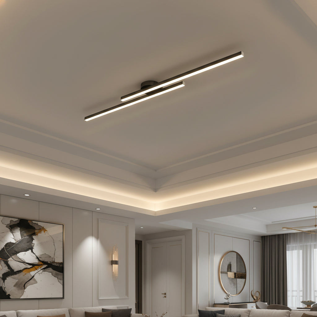 Modern Aluminium LED Ceiling Light for Kitchen Dining Room Bedroom Hallway Balcony and Office