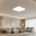 Square LED Ceiling Lamp with 3-Color Temperature for Bedroom and Living Room