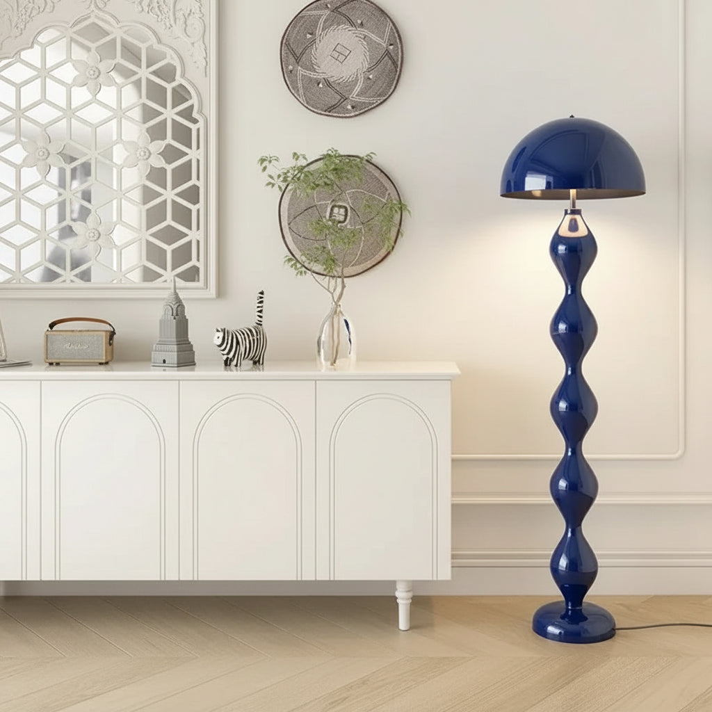 Nordic Colorful Mushroom LED Floor Lamp for Living Room Bedroom and Hotel