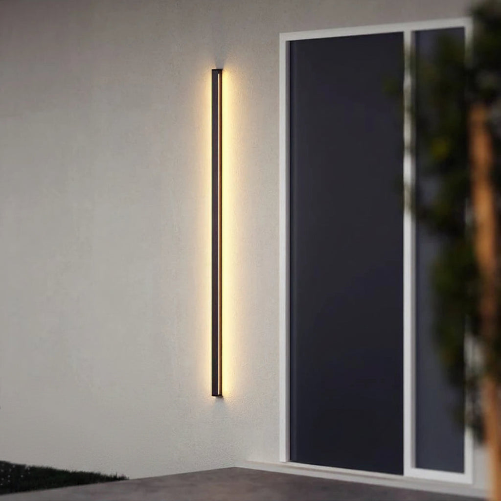 Motion Sensing IP65 Long LED Outdoor Wall Lamp for Garden Porch and Villa