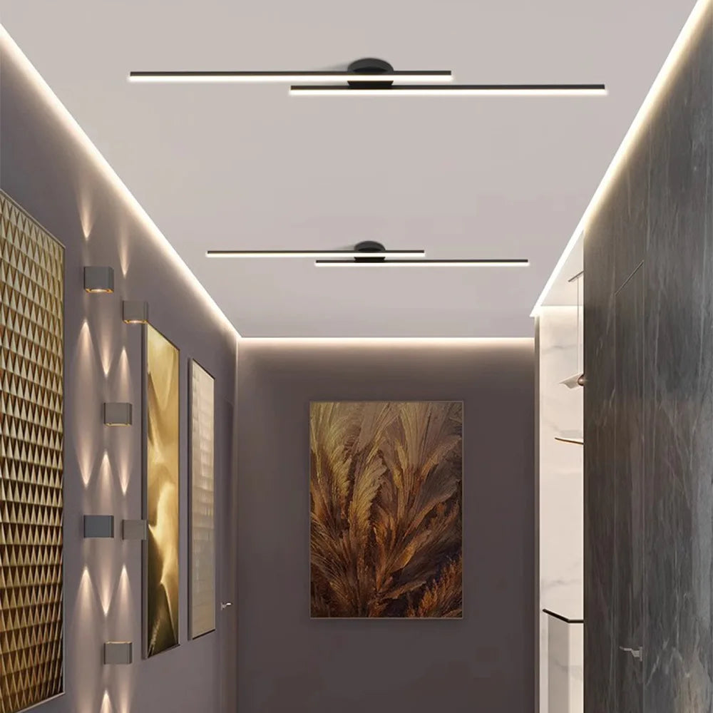 Modern Aluminium LED Ceiling Light for Kitchen Dining Room Bedroom Hallway Balcony and Office