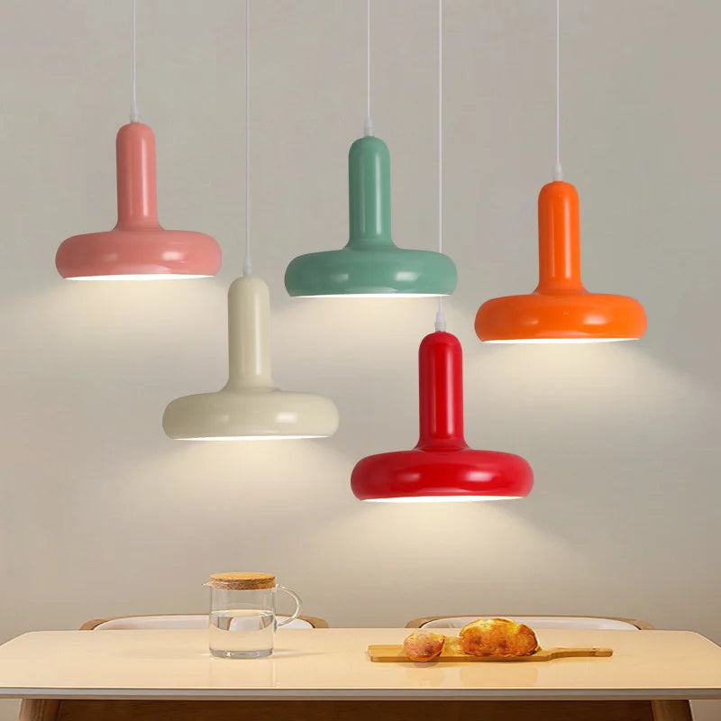 Bedside Pendant Light Creative Personality Art Simple Modern Cream Style House Chandelier Bedroom Mushroom Nordic Hotel Room Bar
