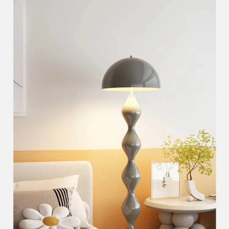 Nordic Colorful Mushroom LED Floor Lamp for Living Room Bedroom and Hotel