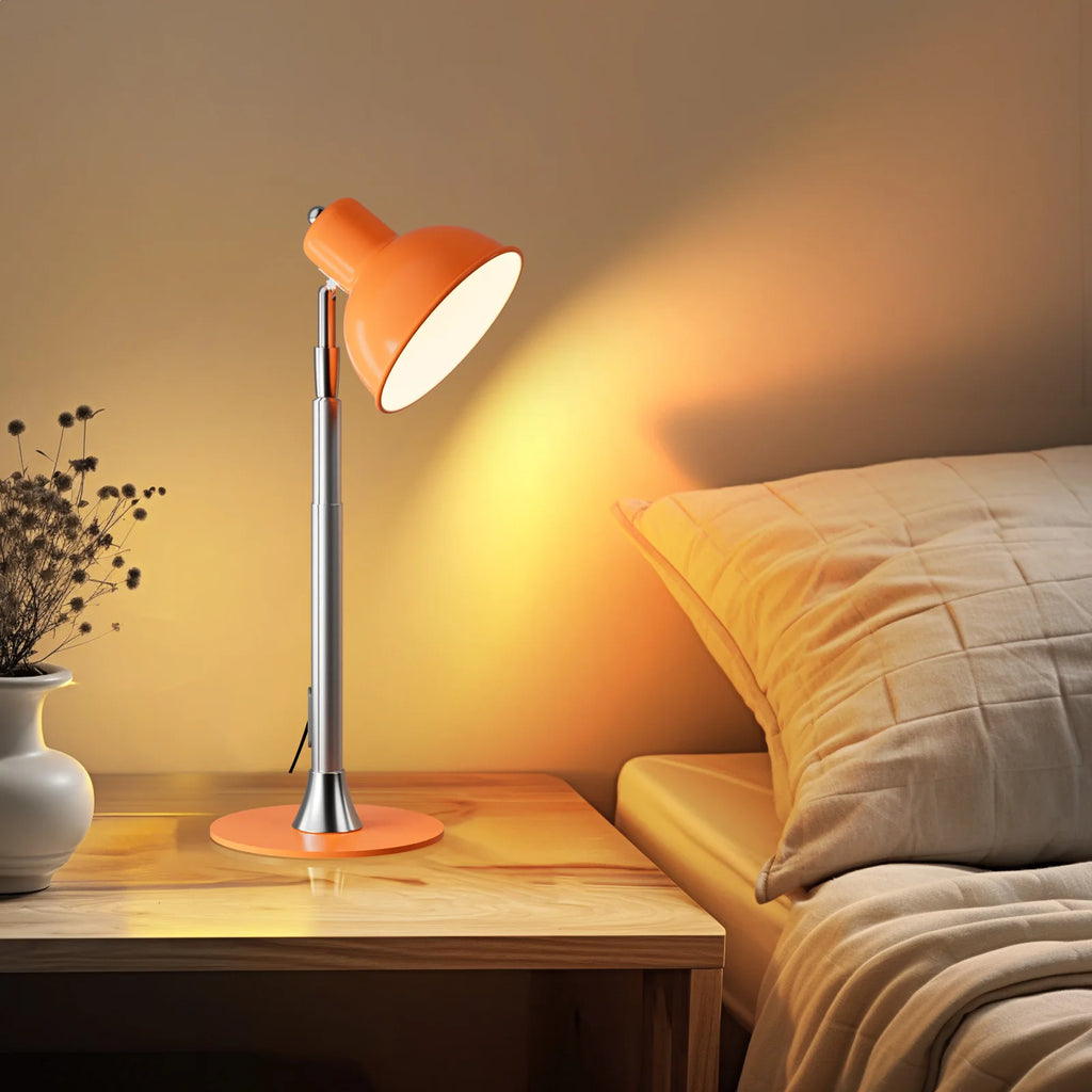 Modern Dimmable Telescopic LED Floor Lamp 145cm for Living Room Bedroom and Study