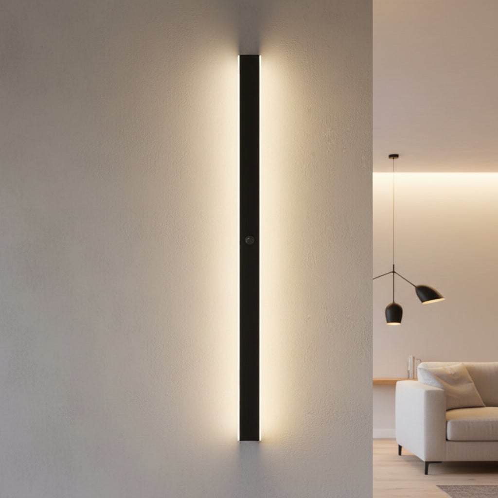 Motion Sensing IP65 Long LED Outdoor Wall Lamp for Garden Porch and Villa