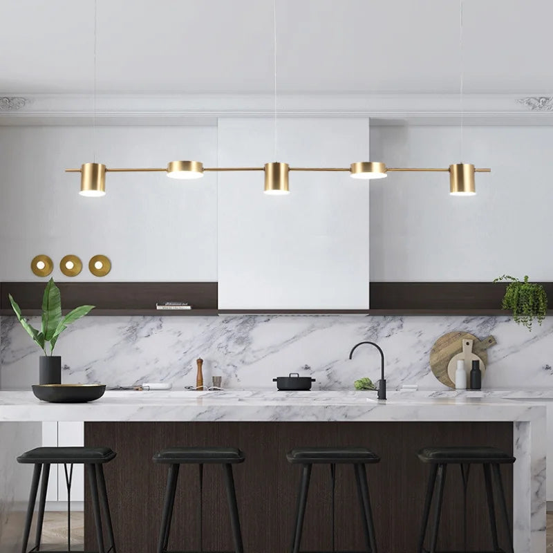 Modern Smart LED Chandelier Dimmable with WiFi Bluetooth and Remote for Living Room and Kitchen