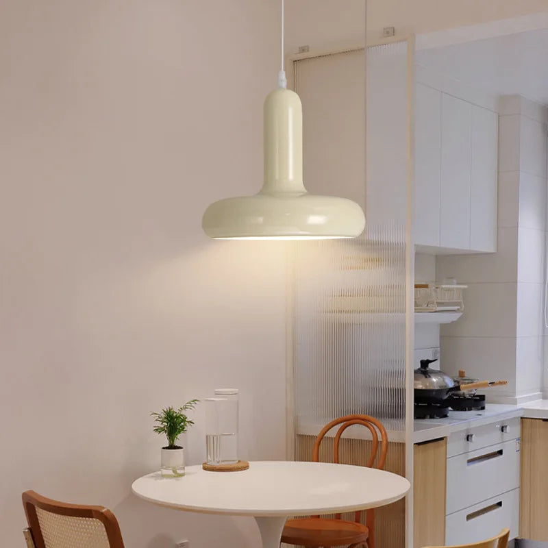 Bedside Pendant Light Creative Personality Art Simple Modern Cream Style House Chandelier Bedroom Mushroom Nordic Hotel Room Bar