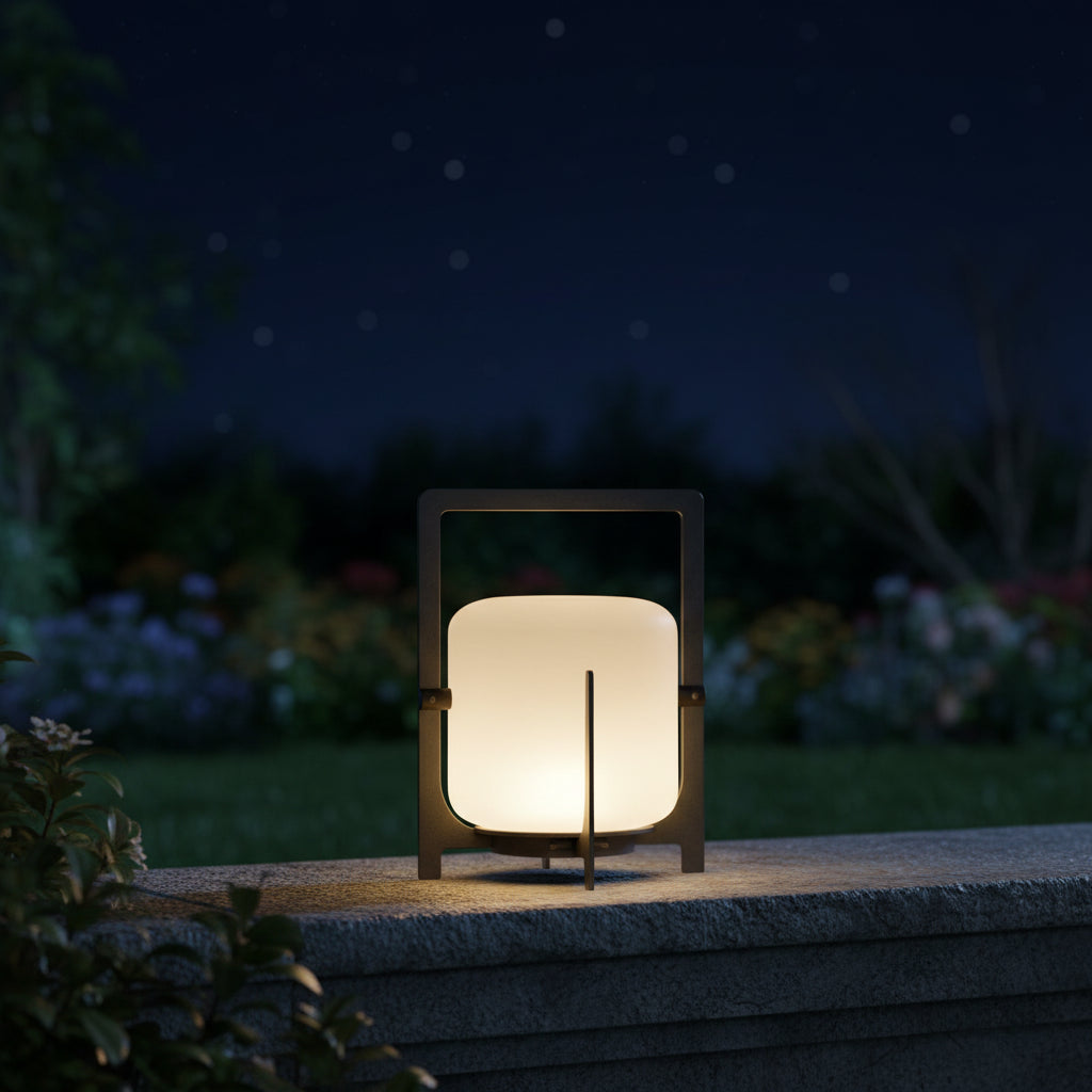 Modern LED Floor Lamp White Acrylic Black Metal Stand for Living Room Bedroom Garden Hotel Dining Room