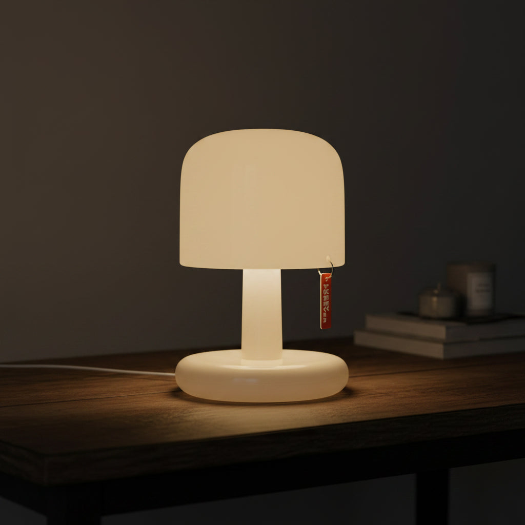 Mini Mushroom Rechargeable LED Night Light for Bedroom Bedside and Kids Gift