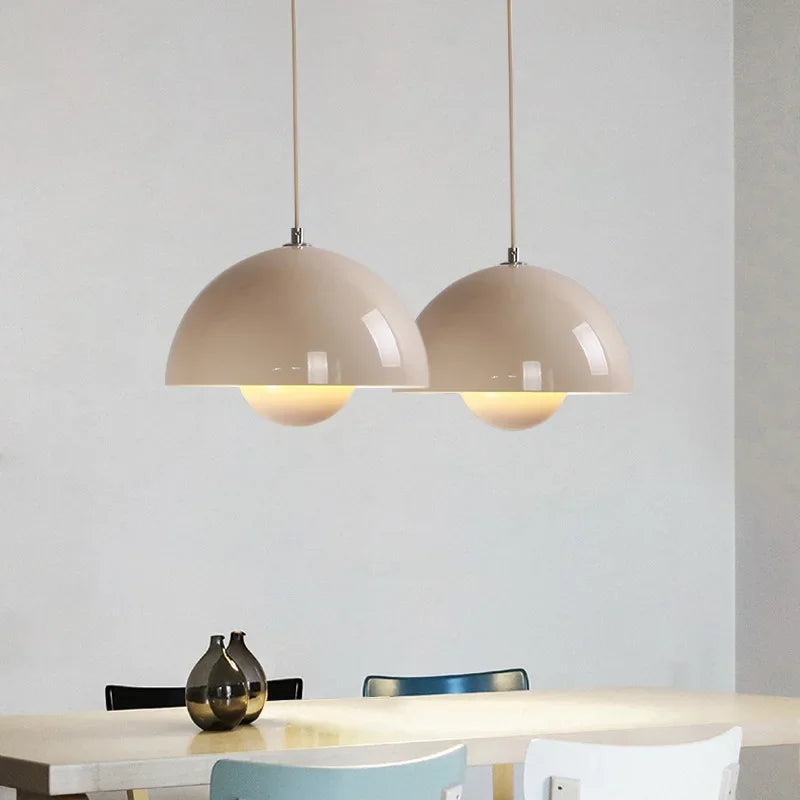 23cm Creative Chandelier Bedroom Study Restaurant Pendant Lights Decorative Lamp Multi-color Optional Modern Bud Indoor Lighting