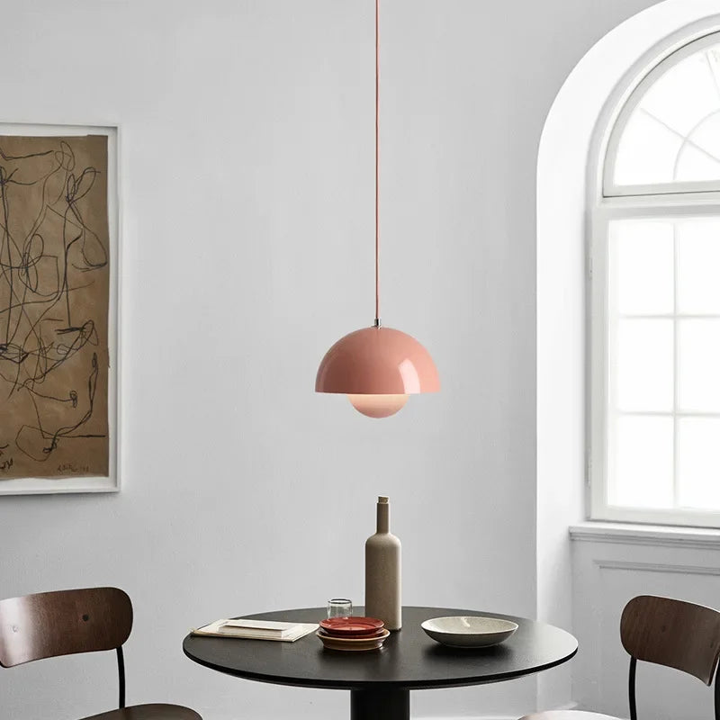 23cm Creative Chandelier Bedroom Study Restaurant Pendant Lights Decorative Lamp Multi-color Optional Modern Bud Indoor Lighting