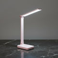 USB Rechargeable Foldable Touch LED Desk Lamp with Eye Protection for Bedroom and Study