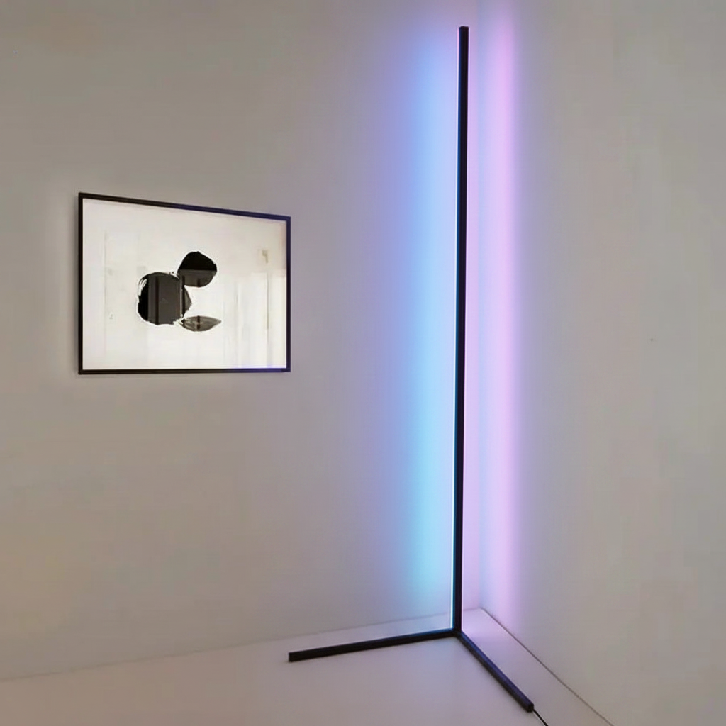 RGB Dream Color LED Floor Lamp with Music Sync for Bedroom and Living Room