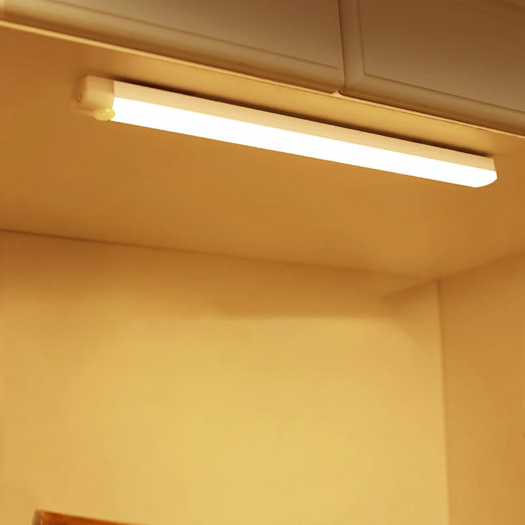 USB-C Rechargeable Motion Sensor LED Strip Light for Kitchen Cabinet Wardrobe and Staircase