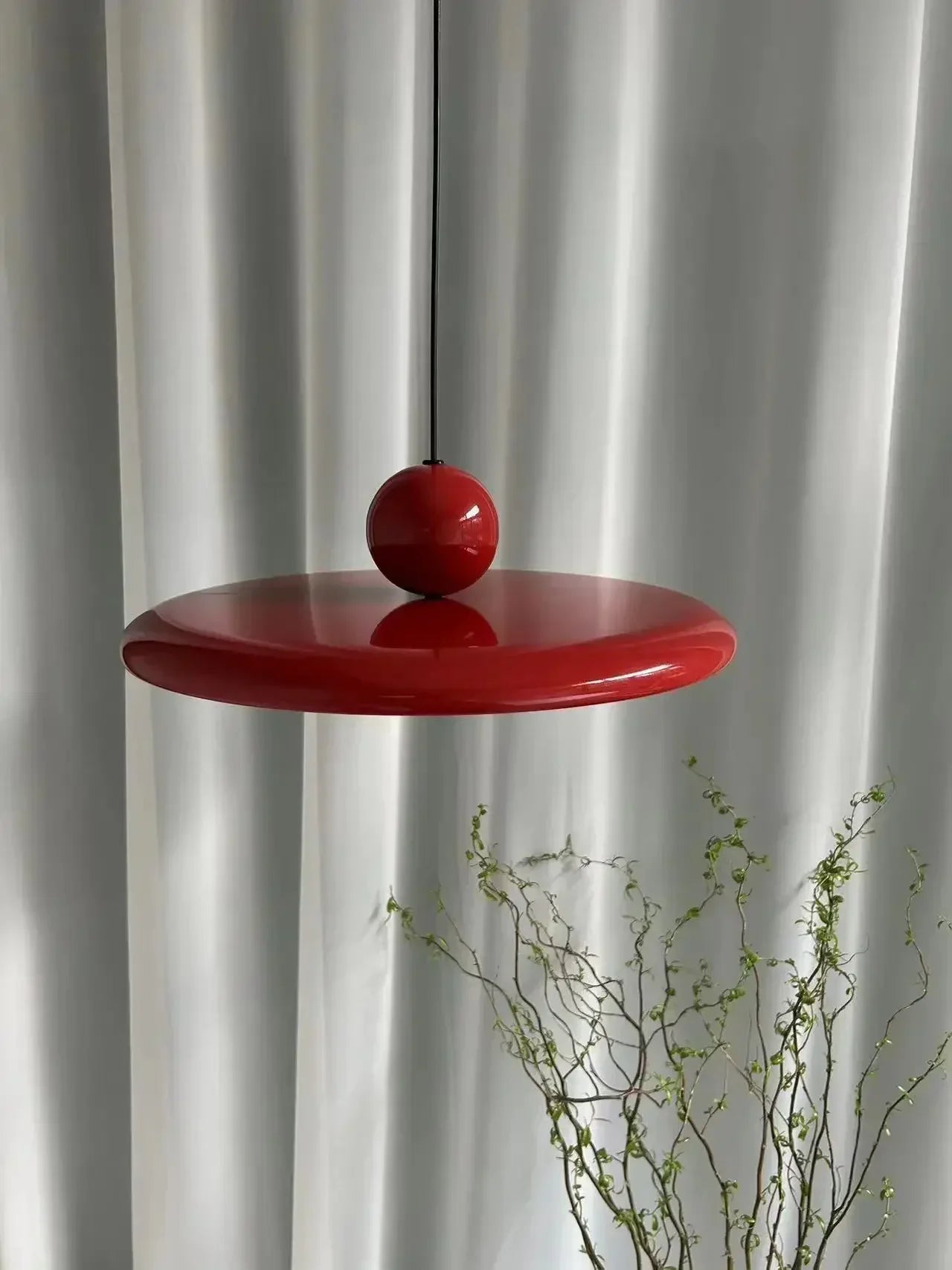 Retro Flying Saucer Restaurant Lamp Iron Chandelier Led Nordic Creative Simple Cream Style Chandelier Home Decoration