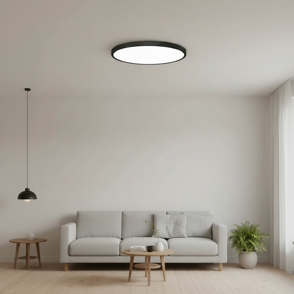 LVL LED Flush Ceiling Light with 3-in-1 Color Temperature for Kitchen Bedroom and Bathroom