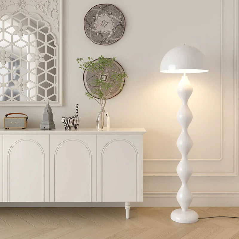 Nordic Colorful Mushroom LED Floor Lamp for Living Room Bedroom and Hotel
