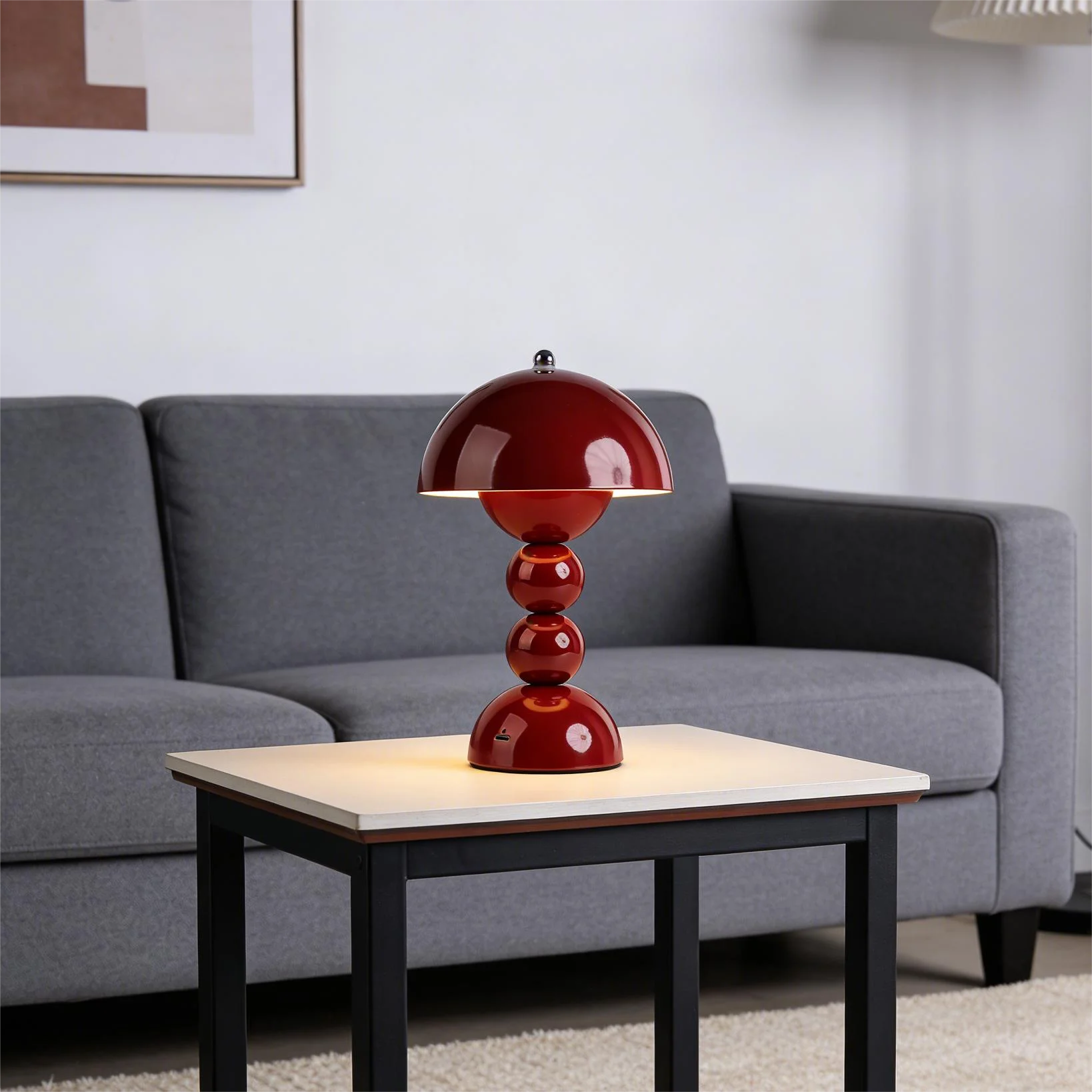 Top Touch Switch Nordic LED Table Lamp 3 Color Stepless Dimming Creative Table Lamp for Home Office DecorT